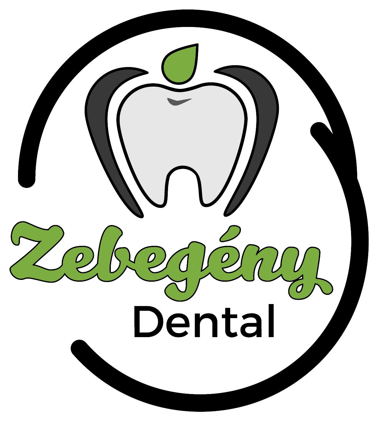 Zebegény Dental logó